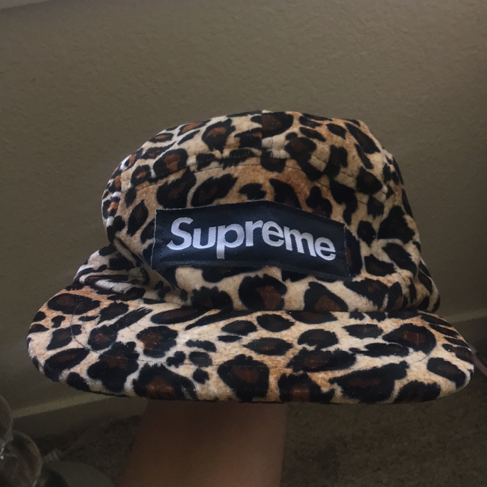 Leopard Print Supreme Hat